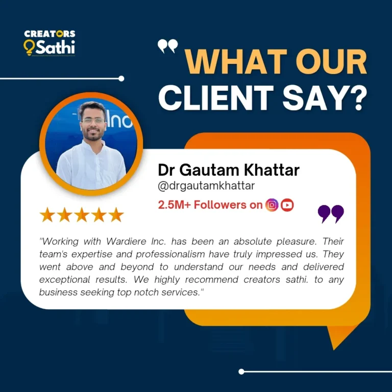 What Our Client Say_Gautam Khattar